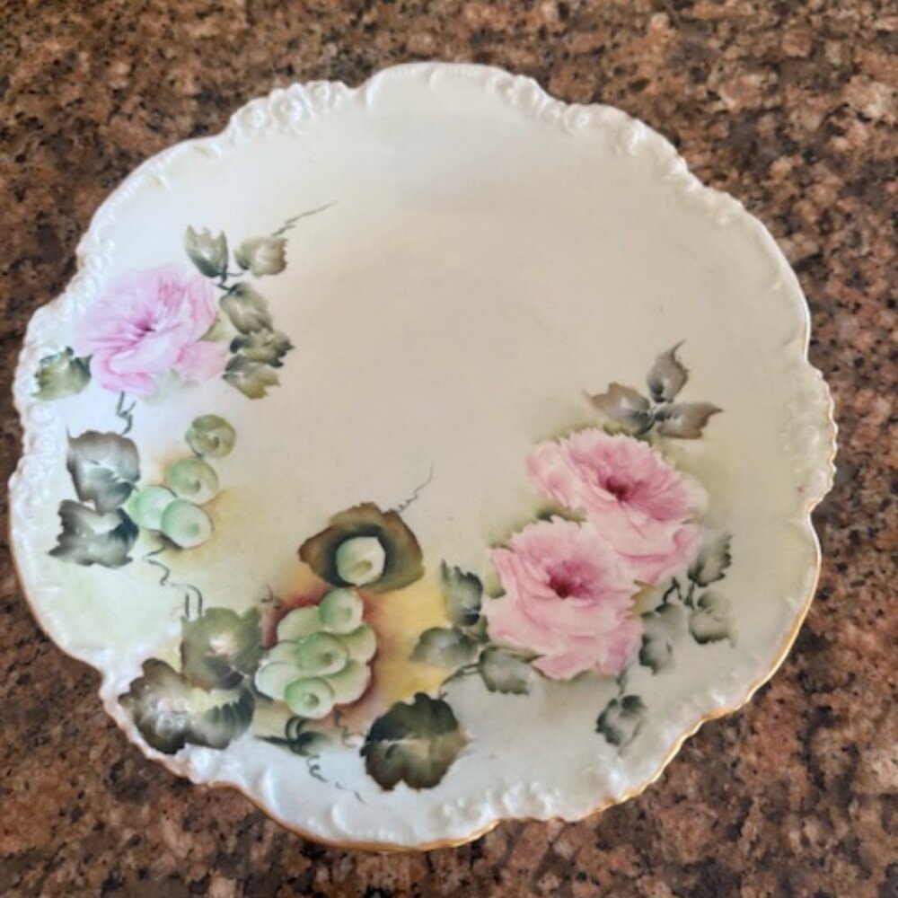 limoge porcelain plate
